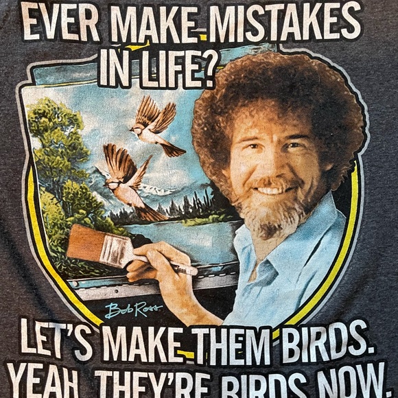 Bob Ross tee - Picture 2 of 3